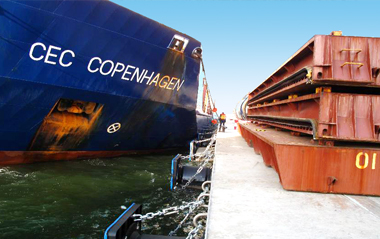 ANGOLA LUANDA 100,000-TON CONTAINER TERMINAL PROJECT：ANGOLA LUANDA 100,000-TON CONTAINER TERMINAL PRODUCT：SUPER CELL FENDER SC1450H(1×1) SERVICE IN TIME：IN AUG,2005 USAGE：IN GOOD CONDITION